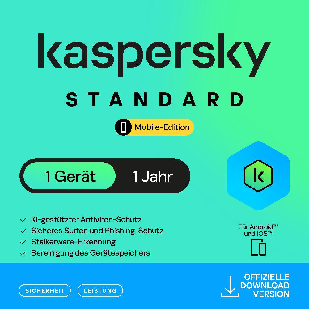 Kaspersky Mobile (1 Device - 1 Year) DACH ESD