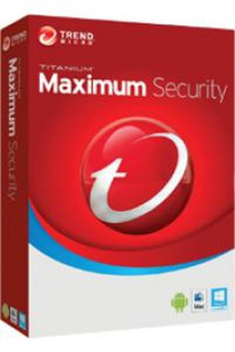 Trend Micro MAX Security (3 Device - 2 Jahre) ESD