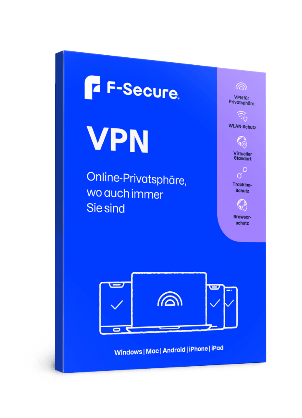 F-Secure VPN (5 Devices - 2 Years) ESD