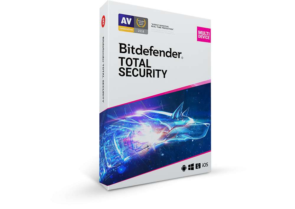 Bitdefender Total Security (1 Device - 18 Months) DACH ESD