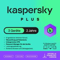 Kaspersky Plus (3 Devices - 2 Years) DACH ESD